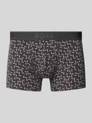 Majtki i obcisłe bokserki z mieszanka bawełny model 'Trunk 365 Print' od BOSS - 15
