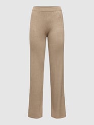 Hose in Strick-Optik von Jake*s Casual Beige - 18