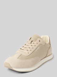 Sneakers met labeldetail van CK Calvin Klein Beige - 5