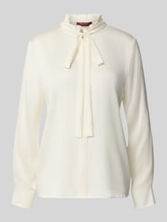 Regular fit blouse van zijdemix, model 'GILLES' van Max Mara Studio - 7