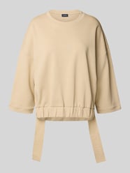 Sweatshirt met 3/4-mouwen, model 'CARINA' van JOOP! Beige - 14