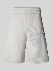 Straight Fit Shorts mit Baumwoll-Anteil von Diesel - 4