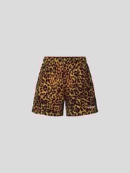Shorts mit Animal-Print von VETEMENTS Braun - 34