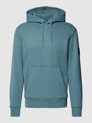 Hoodie mit Label-Detail von Calvin Klein Jeans Blau - 48