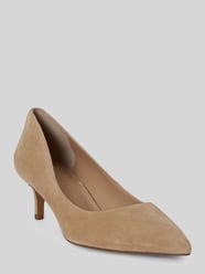 Pumps aus echtem Veloursleder von Lauren Ralph Lauren Beige - 37