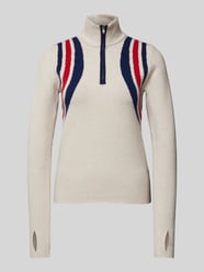 Gebreide pullover met opstaande kraag, model 'OLGA' van TheJoggConcept - 33