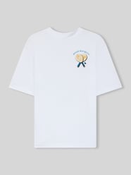 Regular Fit T-Shirt mit Rücken Print Modell 'NULAXO' von HUGO Blue - 35