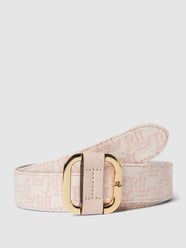 Riem met all-over print van Lauren Ralph Lauren Roze - 41