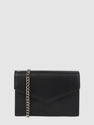 Crossbody Bag mit Saffiano-Struktur Modell 'Kira' von Seidenfelt Schwarz - 38