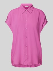 Blusenshirt mit Kappärmeln von Tom Tailor Pink - 27