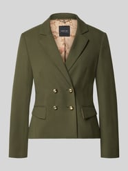 Slim Fit Blazer mit Reverskragen und Pattentaschen von Marc Cain - 45