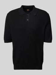 Relaxed Fit Poloshirt aus Baumwoll-Kapok-Mix von BOSS Orange - 31