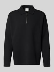 Sweatshirt mit Polokragen und Reißverschluss von CK Calvin Klein - 4