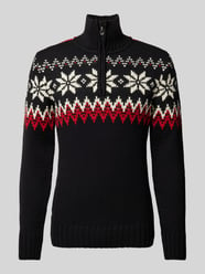 Gebreide pullover met opstaande kraag van Dale of Norway - 5