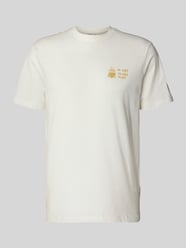 t-shirt z nadrukiem z motywem model 'ØRSLEV' od Casual Friday - 22