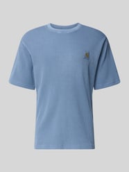 T-shirt met structuurpatroon model 'Nelson' van Carhartt Work In Progress - 28