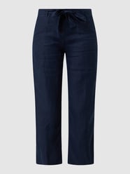 Relaxed Fit Hose aus Leinen Modell 'Maine' von Brax Blau - 10