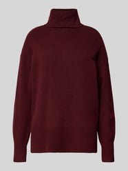 Regular fit coltrui met wol, model 'MALOU' van Pieces - 9