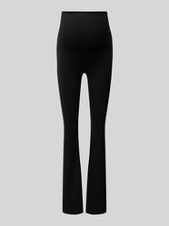 Flared Umstands-Leggings mit breitem elastischem Bund von AIMN Schwarz - 6