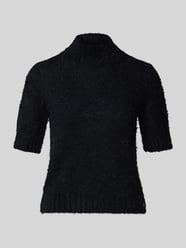 Gebreide pullover met opstaande kraag en 1/2-mouwen van Marc Cain - 16