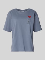 T-Shirt mit Motiv-Print und Rundhalsausschnitt von Jake*s Casual - 5