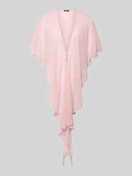 Poncho met V-hals van Vera Mont Fuchsia - 25