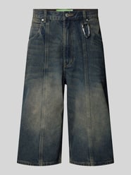 Superbaggy fit korte jeans in 5-pocketmodel van REVIEW - 21