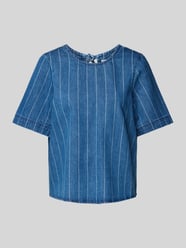 Bluzka jeansowa o linii A z czystej bawełny model ‘TRILLE’ od VERO MODA - 18