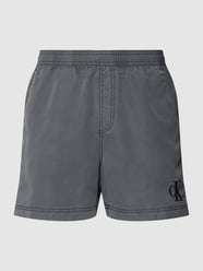 Badehose mit Label-Stitching von Calvin Klein Underwear Schwarz - 22
