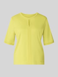 T-Shirt mit Rundhalsausschnitt und Cut Out von Marc Cain - 11