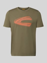 t-shirt o kroju regular fit z czystej bawełny od camel active - 15