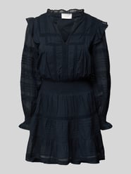 Mini-jurk met V-hals, model 'Aran' van Neo Noir - 14
