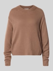 Kasjmier pullover met ribboorden van Christian Berg Woman - 32