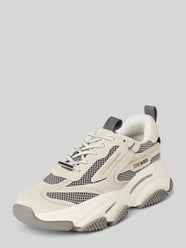 Chunky sneakers met treklus, model 'POSSESSION' van Steve Madden Grijs / zwart - 7