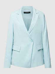 Blazer met gestileerde klepzakken van comma Groen - 38