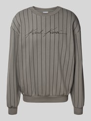 Sweatshirt met labelstitching van KARL KANI - 44