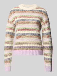 Gebreide pullover met ribboorden van Christian Berg Woman - 30