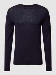Strickpullover mit Lyocell-Anteil Modell 'IGOR' von Jack & Jones Premium Blau - 25