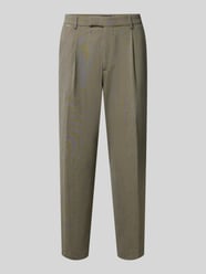 straight fit broek met viscose, model 'Salto' van CINQUE Beige - 6