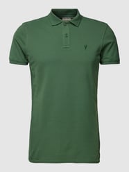 Poloshirt met korte knoopsluiting, model 'justin' van Shiwi Groen - 27