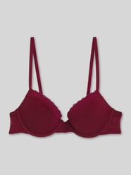 BH mit Push Up Cups von HUGO Bordeaux - 42