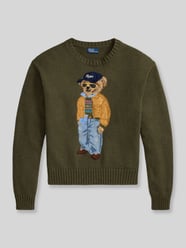 Regular fit pullover van zuivere katoen met Polo-Bear-stitching van Polo Ralph Lauren - 8