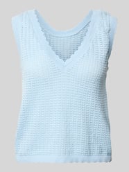 Regular Fit Pullunder aus reiner Baumwolle Modell 'SCOUT' von Pieces - 31