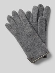 Gewalkte handschoenen van scheerwol met wapenembleem van Roeckl - 9