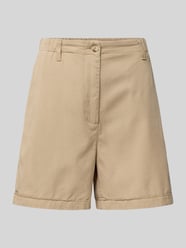 Szorty chinosy o kroju regular fit z mieszanki lyocellu i bawełny od Tommy Hilfiger - 42