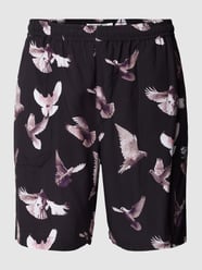 Shorts aus Viskose mit Allover-Muster von REVIEW - 46