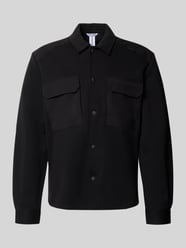Regular Fit Hemdjacke aus Baumwoll-Mix mit Brusttaschen von Antony Morato - 17