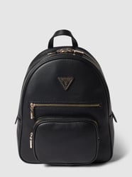 Plecak z detalem z logo model ‘ECO ELEMENTS’ od Guess Czarny - 13