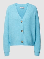 Gebreid jack met labeldetail van Marc O'Polo Denim Blauw / turquoise - 8
