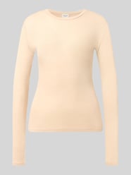 bluzka z długim rękawem o kroju slim fit z mieszanki wełny i jedwabiu model 'PATTO' od Weekend Max Mara - 15